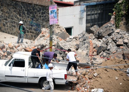Metepec, perteneciente al municipio de Atlixco, en Puebla, sufrió pérdidas graves, principalmente en casas habitación. Esta comunidad es una de las más devastadas debido a sus construcciones típicas de adobe y teja. 
