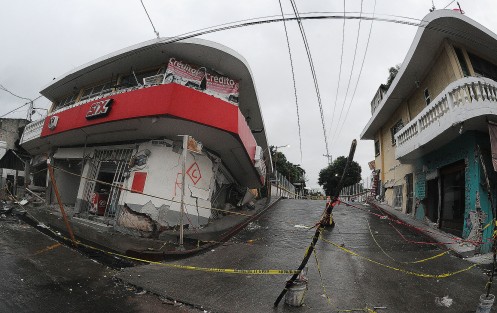 Así lucen las calles de Jojutla, Morelos tras el sismo del 19 de septiembre.