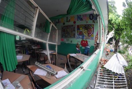 Escuela 10 de Abril en Jojutla, Morelos. 