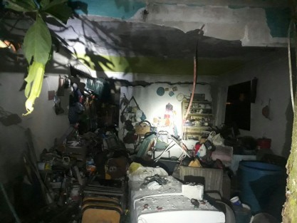 Una persona resultó lesionada al suscitarse una explosión en una casa de la calle Beethoven, de la colonia Lomas del Seminario, al parecer originada por una fuga de gas en la instalación. 