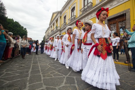 Como parte de los festejos en honor a San Jerónimo, en el pueblo mágico de Coatepec, se llevó a cabo el primer Jarochódromo convocado por La casa del Arpa y el gobierno muncipal, en donde participaron 24 ballets folclóricos de diferentes municipios del estado. 