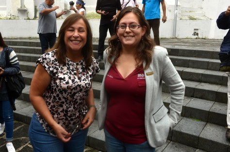 En compañía de diputados federales y locales, la legisladora de MORENA por el Distrito XI de Xalapa, Tanya Carola Viveros Cházaro  rindió su primer informe de labores en el emblemático barrio de Xallitic de esta ciudad capital.
