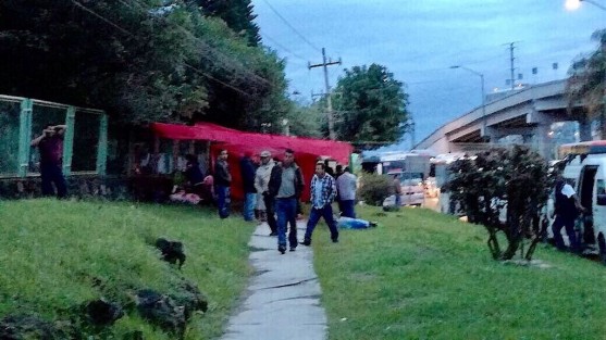 Desde temprano de este día martes, integrantes de la UNTA mantienen tomada la SAGARPA debido a proyectos federales incumplidos. 