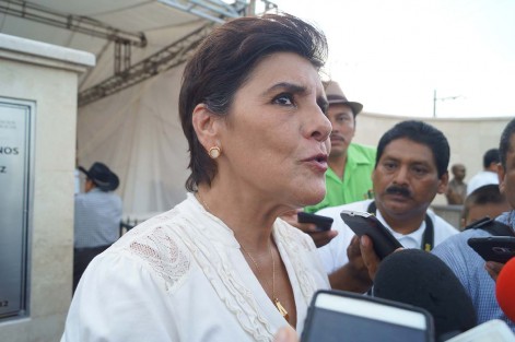 Mercado de Tlapacoyan tendrá que esperar; la presidenta de la mesa directiva del Congreso, María Elisa Manterola Sáinz, señaló que ya se tiene aprobado el presupuesto para el proyecto de obra. 