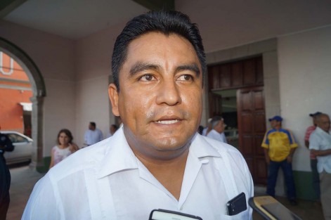 Héctor Miguel Ramos Aguirre, representante de la logia masónica en Tlapacoyan.
