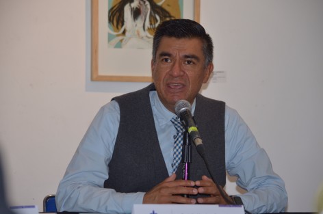 El Director de  Facultad de Teatro de la UV, Arturo Meseguer Lima, y el Director de Difusión Cultural,   Rodolfo Mendoza Rosendo, informaron sobre los pormenores del 26 Festival de Teatro universitario, a realizarse del 14 al 22 de octubre en la Sala Dagoberto Guillaumin, del Teatro del Estado, en la ciudad de Xalapa.   