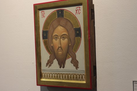 Como parte del Festival del Arte y Música Sacra, en el Instituto Realia se exponen algunas piezas antiguas de arte sacro. 