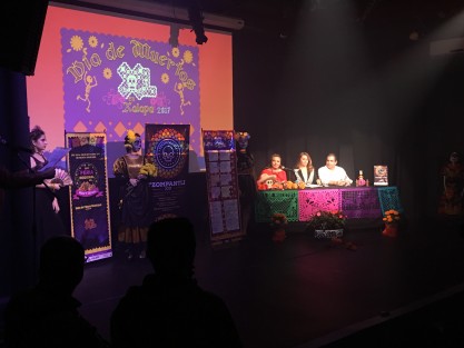 Autoridades municipales en conferencia de prensa anunciaron las diferentes actividades que realizarán con artistas locales para celebrar las festividades del Día de Muertos, muestras gastronómicas y presentaciones teatrales en panteones y parques de la ciudad serán el atractivo en los próximos días.