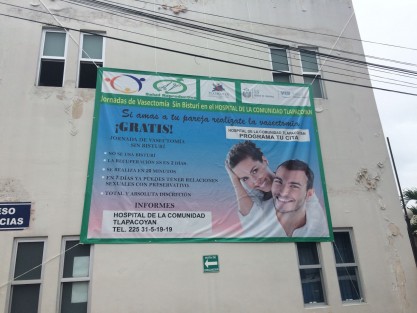 Hospital de Tlapacoyan mantiene activa de manera permanente la jornada de vasectomías gratuitas.
