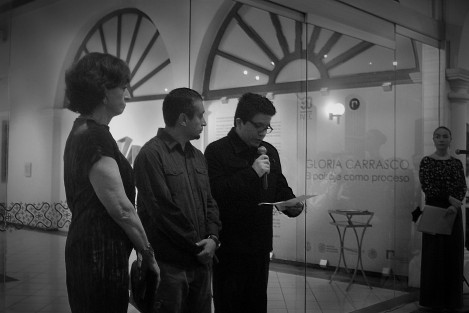En la Galería de Arte Contemporáneo fue inaugurada la exposición El paisaje como proceso, de la ceramista Gloria Carrasco, en la cual plasma su asombro por los elementos de la naturaleza.
