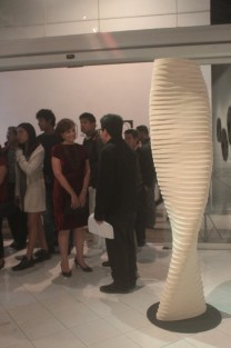 En la Galería de Arte Contemporáneo fue inaugurada la exposición El paisaje como proceso, de la ceramista Gloria Carrasco, en la cual plasma su asombro por los elementos de la naturaleza.
