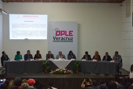 Integrantes del IVM, TEV y OPLE firmaron convenio de participación política de mujeres para el estado de Veracruz, con lo que los partidos políticos están obligados a garantizar la equidad de género.