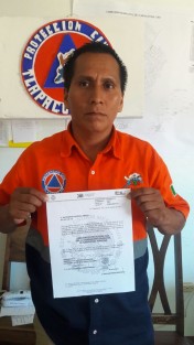 Nombran nuevo director de protección civil en Tlapacoyan.

