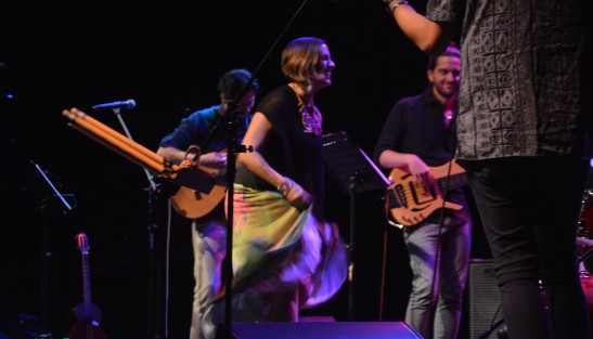 Por más de dos horas la cantautora Marta Gómez se presentó en Teatro del Estado como parte  del 8º Festival  Internacional JazzUV,  donde interpretó algunos de sus éxitos como: Para la Guerra Nada, Ritualitos, y Carnavaleando, entre otros.
