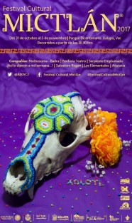 Del 31 de octubre al 5 de noviembre, se llevará a cabo en el Parque Bicentenario la decimoctava edición del Festival Cultural Mictlán 2017, que este año espera recibir a 10 mil visitantes y reunirá a ocho compañías en su sede xalapeña. Los recorridos inician a partir de las 18:30 horas 