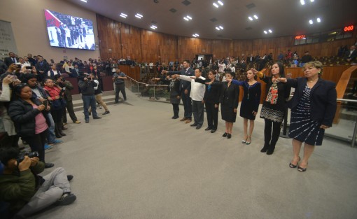 Ante el Pleno de la LXIV Legislatura de Veracruz rindieron la protesta de ley los ciudadanos Lilia del Carmen García Montaner, Rafael Pérez Pitalúa, Amanda del Carmen González Córdoba, Aracely Salcedo Jiménez, René Palmero Andrade, Minerva Sauza Arzola, Itzel Villa Sánchez y Gloria López Mora, como integrantes de la Asamblea Consultiva de la Comisión Ejecutiva Estatal de Atención a Víctimas.
