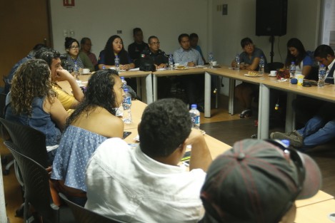  El secretario general de la CEAPP, Jorge Morales, y el delegado de SSP en Veracruz, José Ceferino Huerta, sostuvieron una reunión con reporteros de la zona conurbada, en la cual reconocieron que existe una total descoordinación entre instituciones y periodistas, que impide un pleno ejercicio del quehacer informativo.