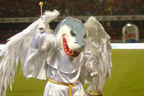 El equipo Tiburones Rojos de Veracruz perdió 1 a 0 contra los Diablos Rojos de Toluca en el estadio Luis Pirata Fuente, en partido celebrado la noche de este domingo..