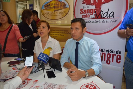 Integrantes de la Embajada mundial de activistas por La Paz invitan al Foro y 10° Maratón de donación de sangre, que se llevará a cabo del 7 al 11 de noviembre con la finalidad de hablar sobre la importancia de esta acción la cual salva vidas. El foro se realizará en la USBI y las donaciones en el CAE a partir de las 7 am. 