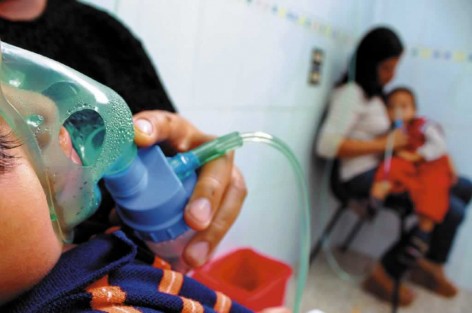 Cambios bruscos de temperatura favorecen las enfermedades respiratorias.
