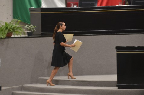 La diputada Cinthya Lobato Calderón presentó una iniciativa con proyecto de decreto que adiciona diversas disposiciones al Código Financiero de la Entidad con el propósito de incluir en el Presupuesto de Egresos del Estado de Veracruz una partida financiera destinada a la igualdad de género.