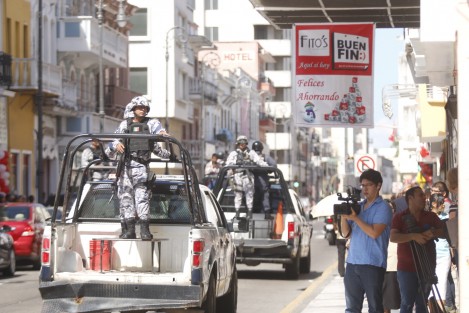 Para garantizar la seguridad de clientes y comerciantes durante el Buen Fin, en la ciudad se implementó un operativo de seguridad especial.