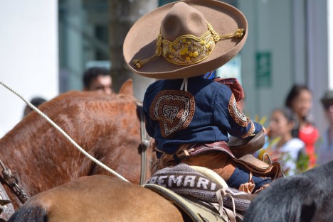 Para conmemorar el 107 aniversario de la Revolución Mexicana se realizó un desfile cívico, donde participaron deportistas de diversas disciplinas, caballería montada, escaramuzas y jóvenes entusiastas quienes con gran colorido portaron trajes típicos e interpretaron música Mexicana. 