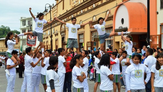 Desfile en Papantla, Ver. 