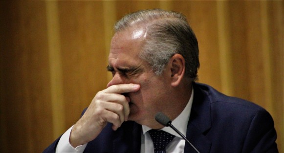 La Comisión Permanente de Comunicaciones de la LXIV Legislatura de Veracruz llevó a cabo la comparecencia con el titular de la Secretaría de Infraestructura y Obras Públicas (SIOP) Julen Rementería del Puerto, con motivo de la Glosa del Primer Informe de Gobierno.
