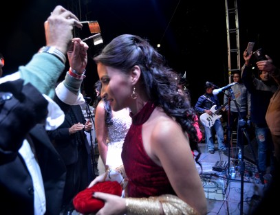 Durante el festejo  se llevó a cabo la coronación de la corte del Sindicato de Filarmónicos del Estado de Veracruz.