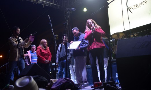 Autoridades municipales agradecieron a las diferentes agrupaciones por amenizar los festejos del municipio.