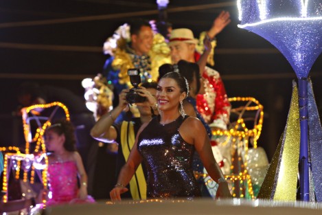 Se llevó a cabo el segundo Papaqui del Carnaval de Veracruz 2018 en la colonia Carranza. 