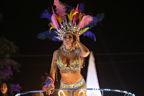 Se llevó a cabo el segundo Papaqui del Carnaval de Veracruz 2018 en la colonia Carranza. 