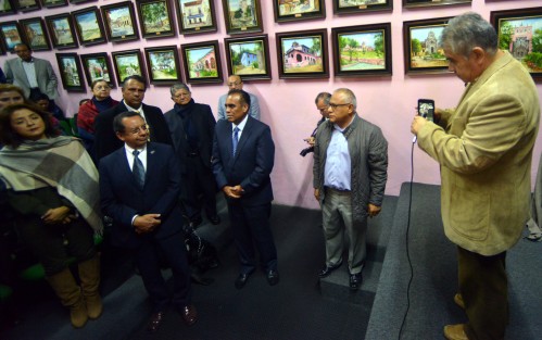 Durante el acto de reconocimiento al Maestro Guillermo Zúñiga, el senador José Yunes Zorrilla se comunicó vía telefónica para reconocer la labor del Maestro. Además, el senador hizo llegar hasta el lugar un retrato al óleo del homenajeado.  
