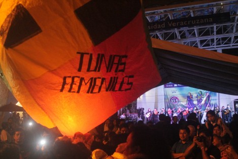 Festival Internacional de Tunas Femeniles, uno de los eventos que tomaron fuerza gracias al apoyo de la administración de Américo Zúñiga. 