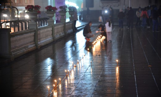 Como cada año se llevó a cabo la tradición del niño pedido en Los Lagos y en el parque Juárez de  Xalapa. 