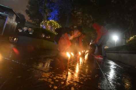 Como cada año se llevó a cabo la tradición del niño pedido en Los Lagos y en el parque Juárez de  Xalapa. 