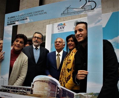 Este viernes conmemoraron el 25 aniversario de la Sede del Poder Legislativo del Estado de Veracruz. 