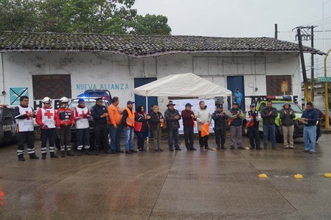 Se instala módulo de orientación vial, dentro de las actividades del operativo Guadalupe – Reyes.
