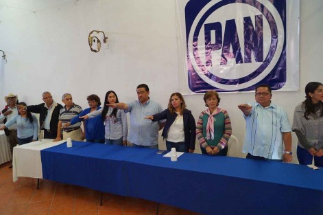 Rindió protesta el nuevo comité del PAN en el municipio de Tlapacoyan.