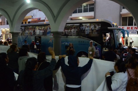  El equipo pastoral Hermanos en el Camino y el Colectivo Solecito, acompañaron a la XIII Caravana de Madres Centroamericanas que buscan a sus familiares desaparecidos en el Zócalo de la Ciudad de Veracruz.
