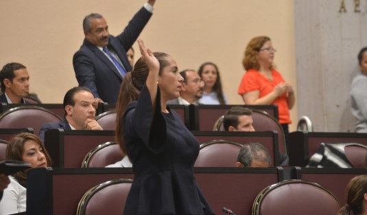 Con 46 votos a favor, sin abstenciones ni votos en contra, autorizaron que la Fiscalía Especializada en Combate a la Corrupción sea un órgano de la Fiscalía General con autonom ía de acción y decisión para investigar y perseguir los hechos que la ley considera como delitos en materia de corrupción.
