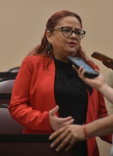 La diputada Daniela Griego criticó la premura para la aprobacion del presupuesto de egresos por parte de sus compañeros de las otra bancadas, para poderse ir ya de vacaciones. 