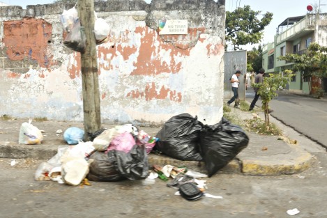 Las calles de algunas colonias de la ciudad de Veracruz se encuentran llenas de basura pues no se dan a basto los camiones recolectores. Apenas hace unos días se puso en marcha la renovación de unidades de recolección de limpia pública, sin embargo, la oferta rebasa la demanda.