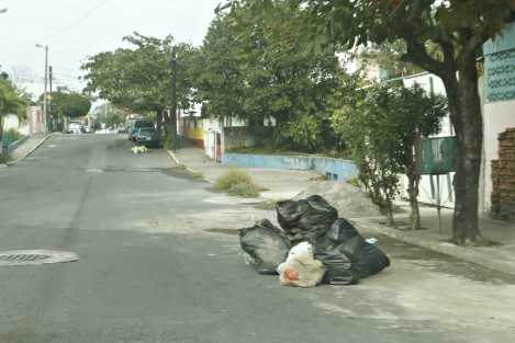 Las calles de algunas colonias de la ciudad de Veracruz se encuentran llenas de basura pues no se dan a basto los camiones recolectores. Apenas hace unos días se puso en marcha la renovación de unidades de recolección de limpia pública, sin embargo, la oferta rebasa la demanda.
