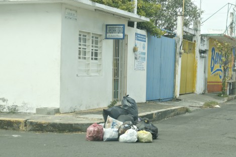 Las calles de algunas colonias de la ciudad de Veracruz se encuentran llenas de basura pues no se dan a basto los camiones recolectores. Apenas hace unos días se puso en marcha la renovación de unidades de recolección de limpia pública, sin embargo, la oferta rebasa la demanda.