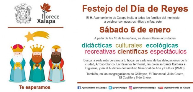 En cada sede tendrán lugar actividades físicas, didácticas, recreativas, culturales y ecológicas, así como espectáculos, y se entregarán libros donados por la población y juguetes no violentos. 