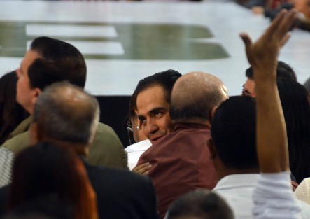 Arranque de precampaña de Pepe Yunes rumbo a la gubernatura de Veracruz en el World Trade Center, arropado por sectores y gremios tradicionales del PRI; de visita en el estado también estuvo el precandidato del PRI a la Presidencia de la República, José Antonio Meade Kuribreña. 