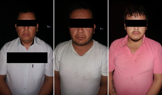 Integrantes de una banda delictiva fueron detenidos en Papantla;  fueron identificados como Jesús N alias El Mamito, Jorge Adrián N alias El George y  Luis Ángel N alias El Chino, quienes al ser intervenidos no pudieron acreditar la propiedad del automóvil en que viajaban.

