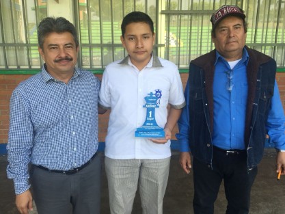 En el Torneo de Ajedrez 2018, zona 02 Córdoba, realizado este lunes 22 de enero en la secundaria José Antonio González Peña el primer lugar se lo llevó la escuela secundaria Técnica 77 de Paso del Macho, representada por el alumno Hugo Fidel Morales García. 
